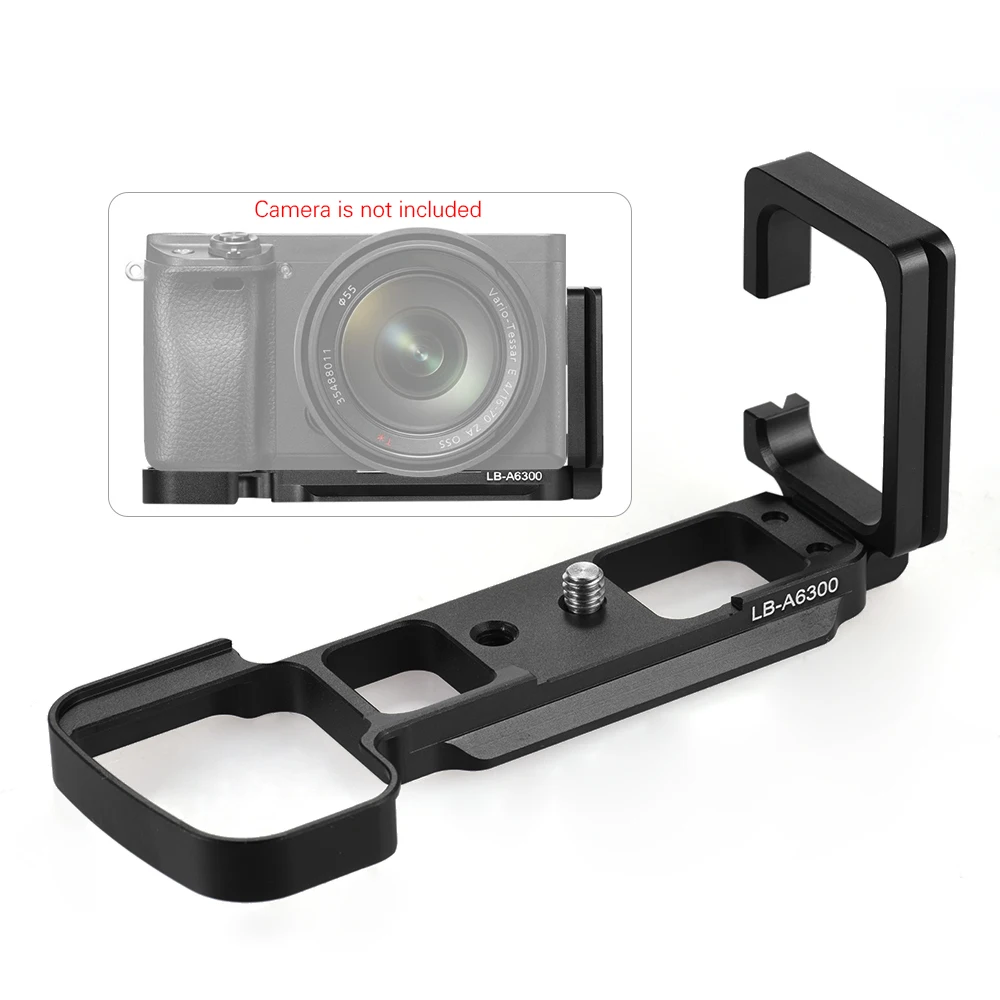 Вертикальный быстросъемный L образный кронштейн для камеры Sony A6300 ILCE6300