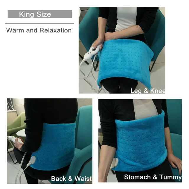 Electric Heating Heat Pad for Healing Arthritis Joint Back Pain Arm Leg