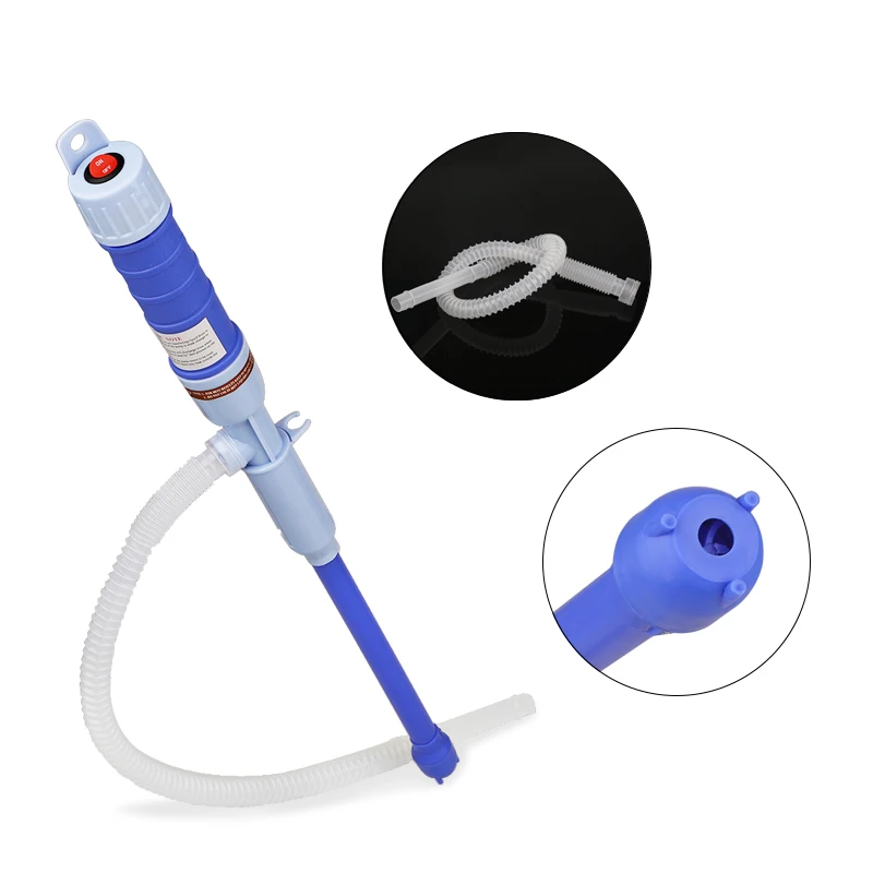 

Outdoor 3-in-1 Electric Fuel Delivery Suction Pump Liquid Transfer Convenient Oil Pump Suitable For Non-Corrosive Liquid