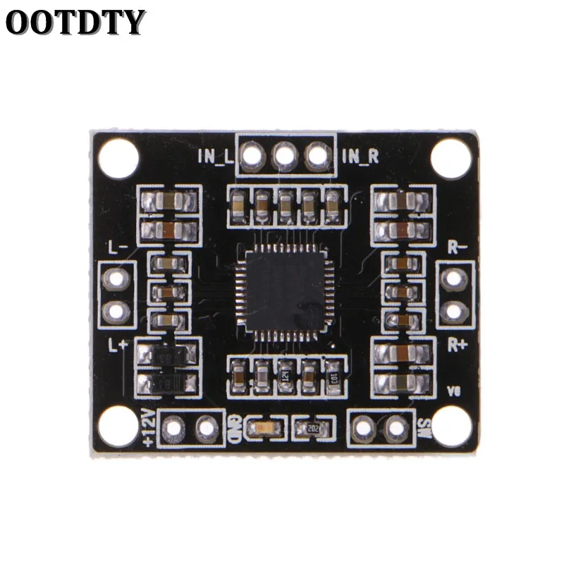 OOTDTY PAM8610 2x15 Вт усилитель плата цифровой двухканальный стерео мощности