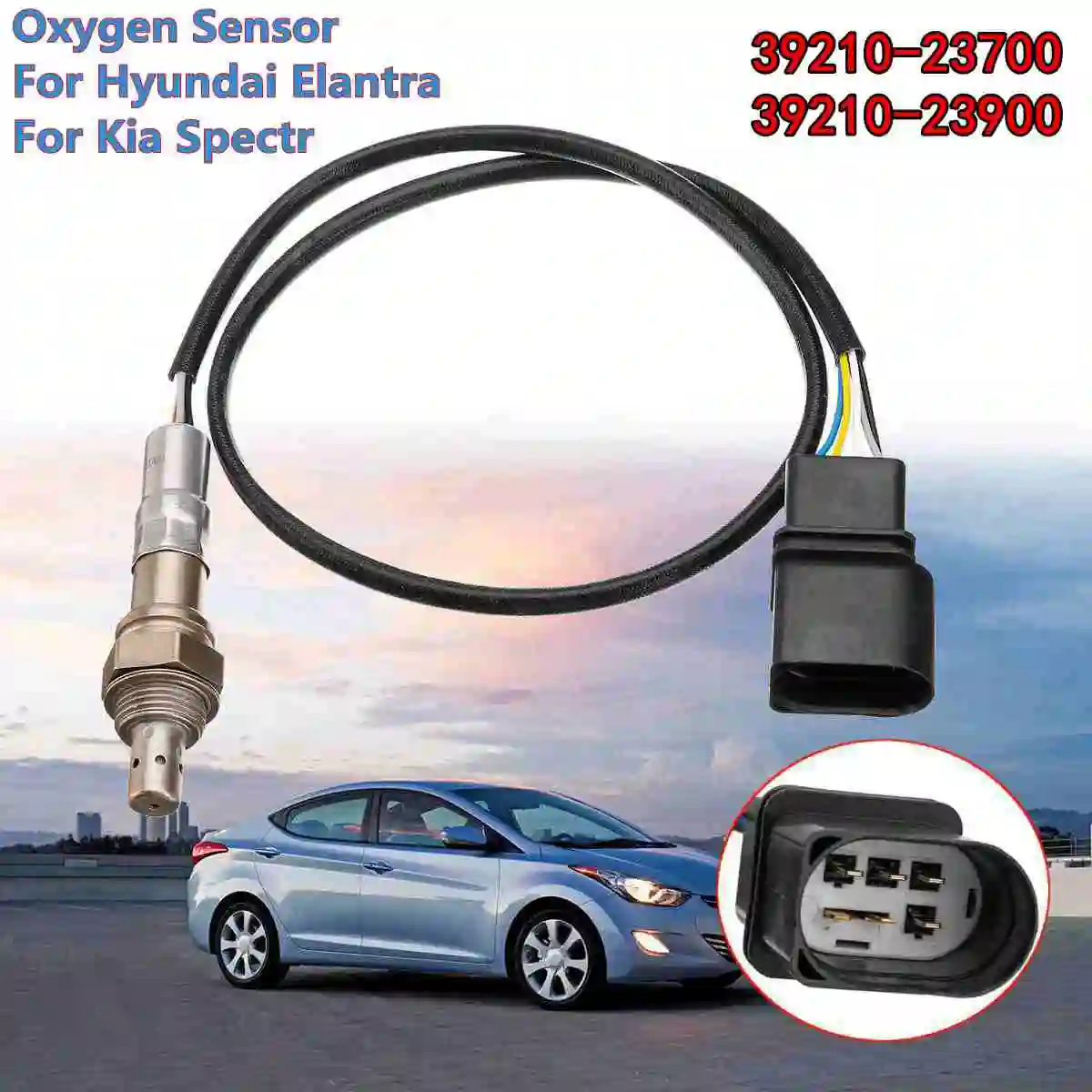 6 Pins 5 Wire O2 Oxygen Sensor For Hyundai Elantra 2 0l For Kia Spectra 2003 2009 39210 23700 3921023900 Exhaust Gas Oxygen Sensor Aliexpress