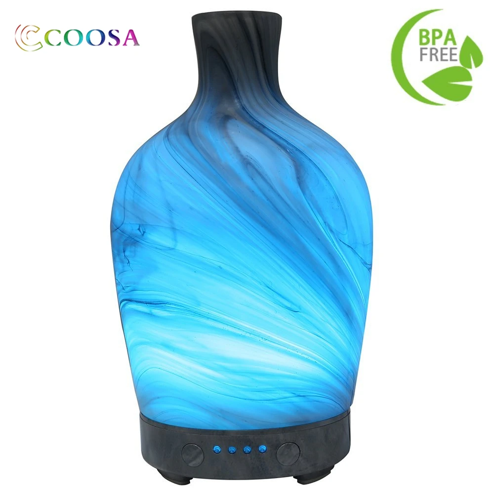 Glass Marble Design Aromatherapy Essential Oil Diffuser Cool Mist