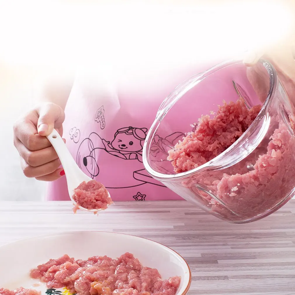 Многофункциональная электрическая мясорубка из нержавеющей стали, кухонный измельчитель, резак для колбасы, Мелкая бытовая техника
