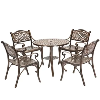 Outdoor tables and chairs cast aluminum garden balcony tables and chairs indoor leisure tables and chair