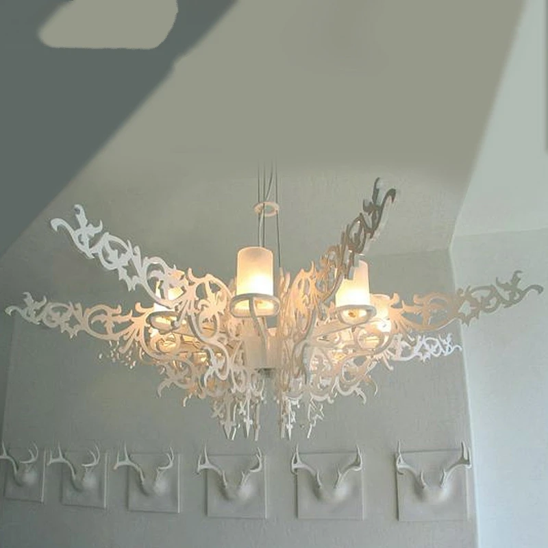 Современный минималистский люстры потолочный вентилятор гостиная люстра ...