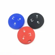 1pc Silicone car key cover case fits for MERCEDES benz Smart City Fortwo Roadster 3button remote key protect car accessories 1pc Silicone car key cover case fits for MERCEDES benz Smart City Fortwo Roadster 3button remote key protect car accessories