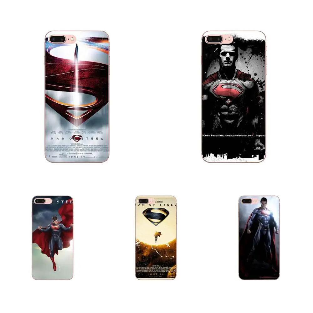 

For Xiaomi Redmi Mi Note 7 8 9 SE Pro Lite Go Play Soft Print Capa Stylish Popular Hot Selling Man Of Steel