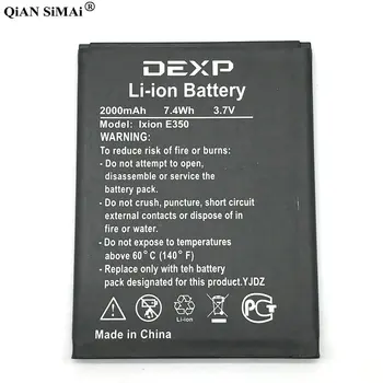 

New High Quality 2000mAh battery For DEXP Ixion E350 phone + Tracking number
