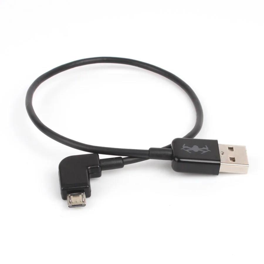 

USB Data Line Android Phone Portable Data Cable Short Transmission Wire for DJI Phantom 4/3 Inspire Inspire1/2 length30cm