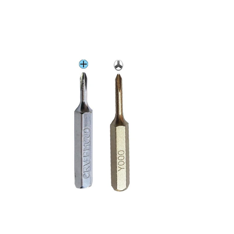 

Phillips PH000 and Y000 Tri Point Screwdriver Bit screw driver Micro Bits Set for iPhone 6S SE 7 Plus 8 Plus iPhone X XR XS Max