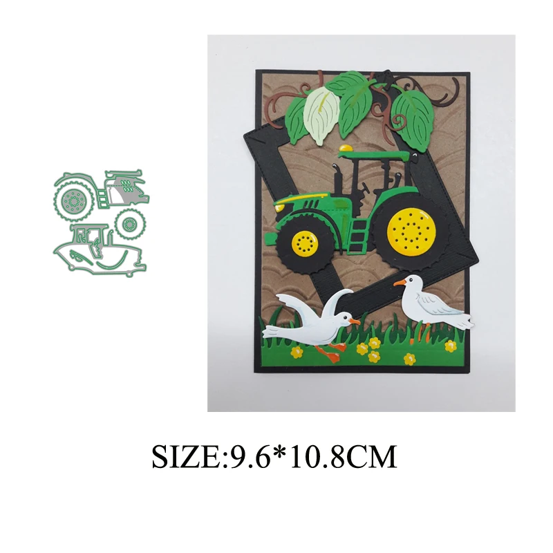 

LLove CCraft Tractor 2019 NEW Metal Cutting Dies Scrapbooking for Card Making Photo Album DIY Embossing Cuts