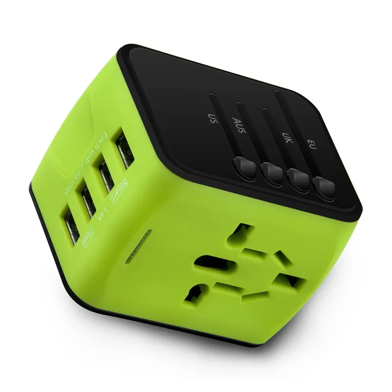 Wearpai Travel Adapter International Universal Power Adapter Charger for UK/EU/AU/Asia Wearpai Travel Adapter International Universal Power Adapter Charger for UK/EU/AU/Asia