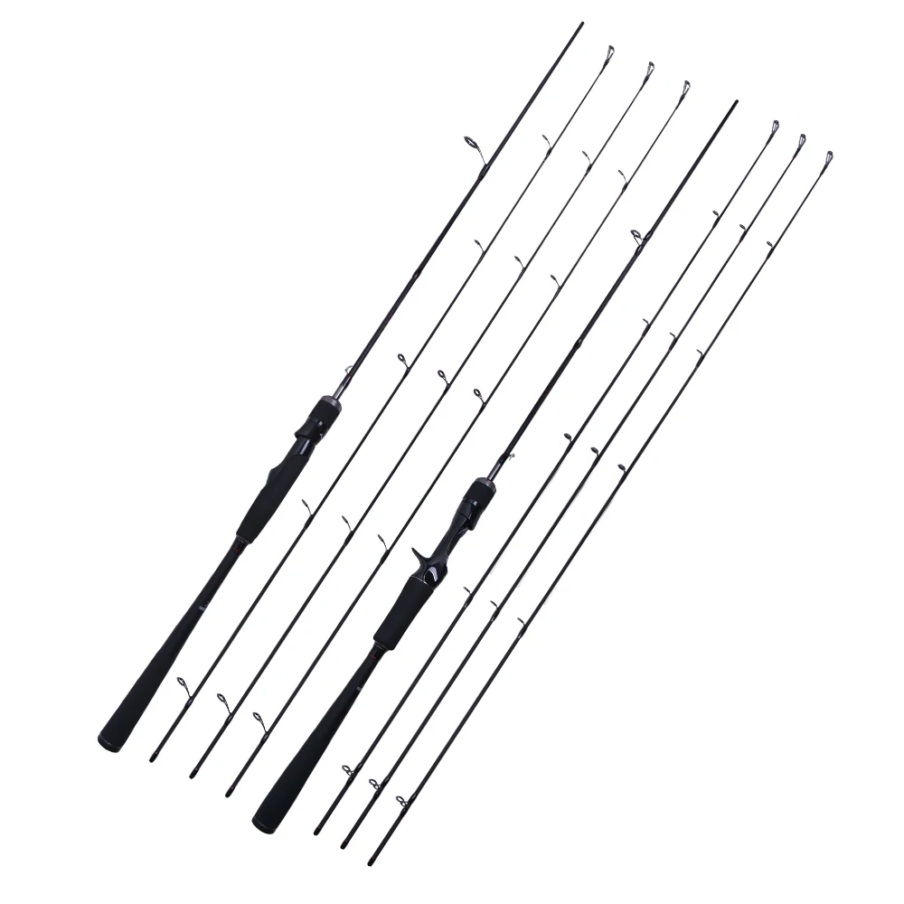 

Telescopic Carbon Fishing Rod 2.4m/2.7m H Power 5 Sections Spinning Bait Casting Travel Bolognese Lure Rods Portable Set Tackle