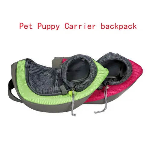 New Pet Carrier Carrying Cat Dog Puppy Small Animal Sling Front Carrier Mesh Comfort Travel Tote Shoulder Bag Pet Backpack