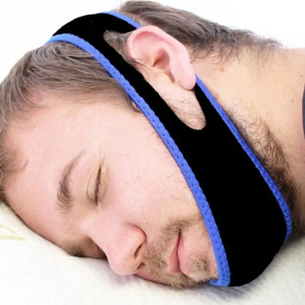 

1Pc Stop Snoring Chin Strap Anti Snore Belt Apnea Jaw Support Solution Sleep Band Healthy