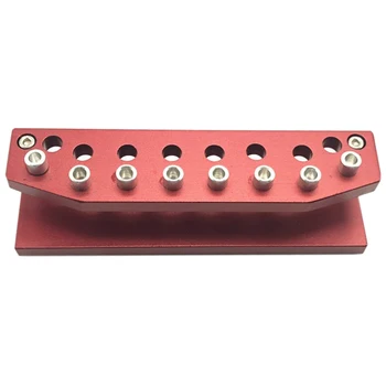 

SHGO HOT-Repair Tool Screwdriver Set Base Screw Holder Clock Repair 8 Screwdriver Seat Cover Multifunction Storage Box Screwdr