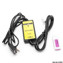 Car Audio CD Adapter Changer MP3 Interface AUX SD USB Data Cable 2x6Pin For Toyota Camry Corolla Matrix 828 Promotion yatour car mp3 usb sd cd changer for ipod aux with optional bluetooth for toyota 4runner tundra avalon avensis camry corolla