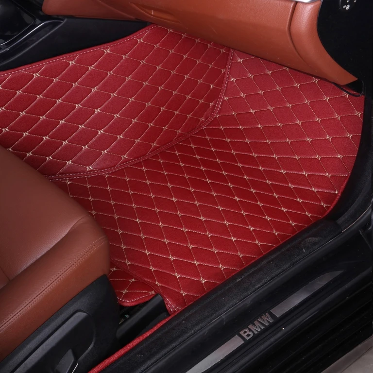 Автомобильные коврики для Nissan Rouge X trail Murano Qashgai Altima Sentra Versa 5D кожаные напольные