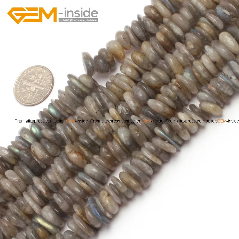 3-5x9-13mm Freeform Rondelle Beads Fashion Jewelry...