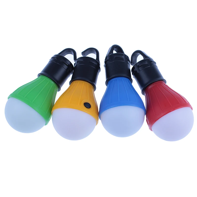 

Soft Light Portable Outdoor Hanging LED Camping Tent Light Bulb Fishing Lantern Lamp Bulb Lamp For Camping Tent Fishing 4 Colors