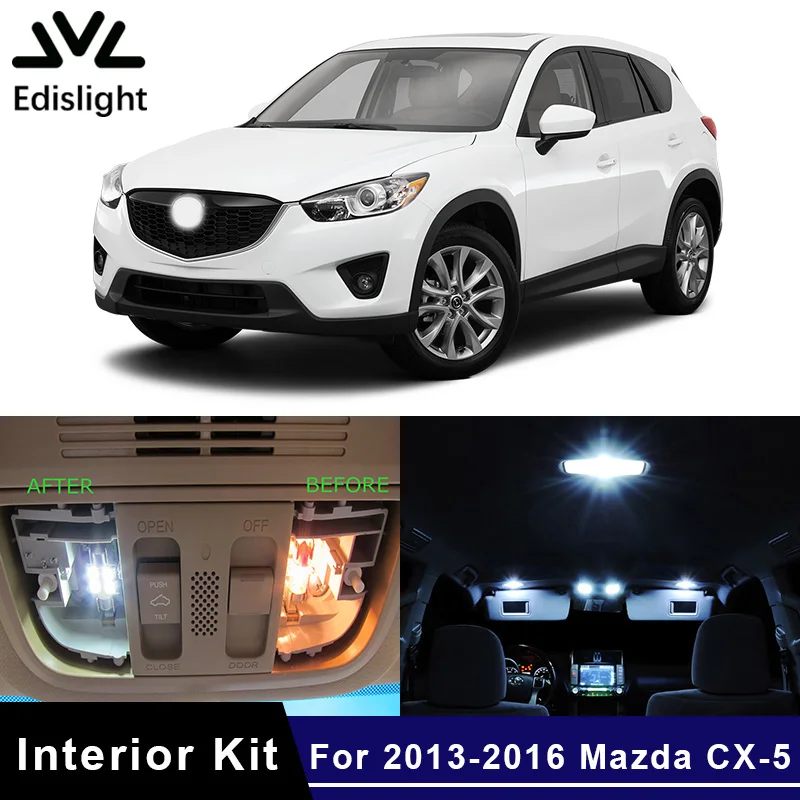 Car Truck Led Light Bulbs For Mazda Cx 5 2013 2016 Blue