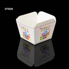 BAKEST 100 шт. в партии площади булочки торт выпечки Бумага чашки