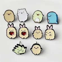 IVYYE Sumikko gurashi модная аниме Сережка с героями мультфильмов милые серьги-гвоздики с животными для женщин девочек детские ювелирные изделия подарок