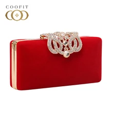 Coofit женские роскошные клатчи, сумки дамские свадебные сумки со стразами и короной, вечерние сумки для девушек