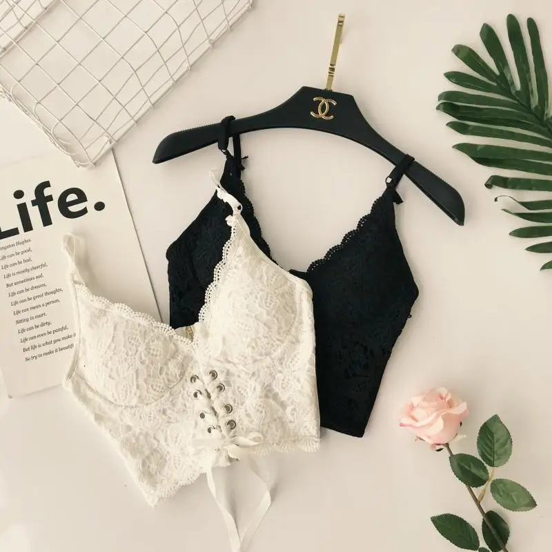 P32 New Summer Sexy Women Vintage Embroidery Lace Up Bandage Bralet Women's Bustier Corset Wedding Party Cropped Tube Tops P32 New Summer Sexy Women Vintage Embroidery Lace Up Bandage Bralet Women's Bustier Corset Wedding Party Cropped Tube Tops