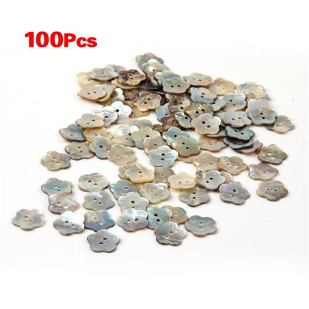 

National Pure Shell Buttons Craft Scrapbooking Decoration Buttons for Clothing 15mm Sewing Accessories Random Mixed