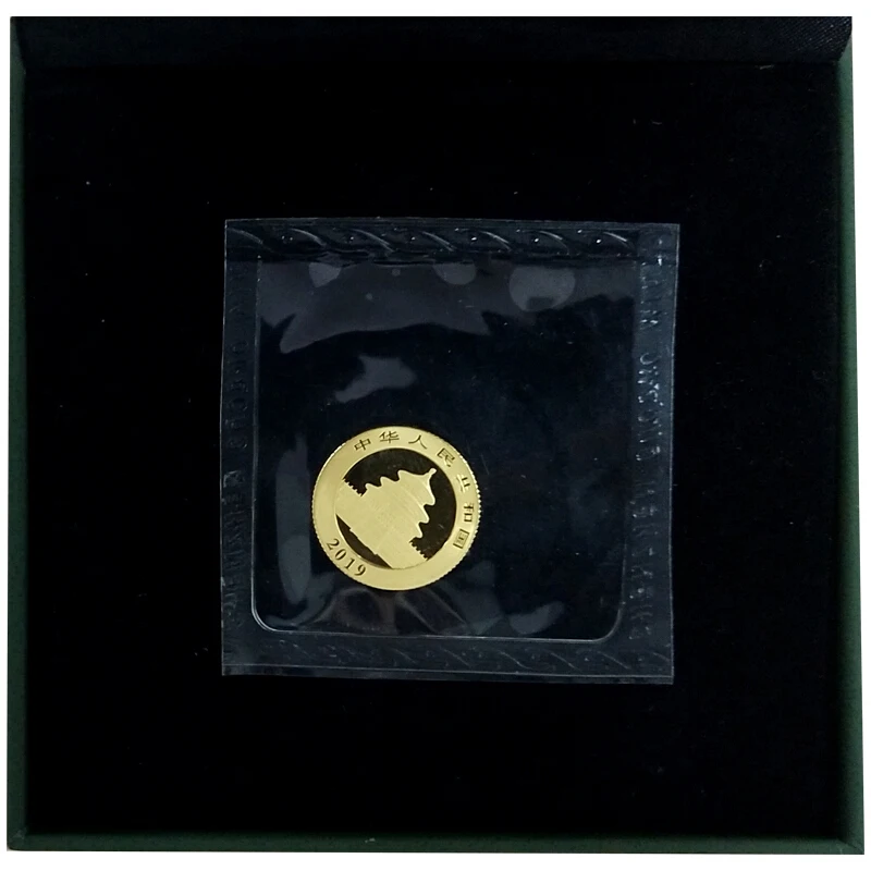 Flash Deal China 50 Yuan 2019 Panda Gold Coin (3 gram), fine gold commemorative Coins , Original Real from mint, NEW UNC world Collection 2