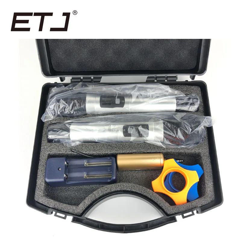 

ETJ Brand Portable Wireless Microphone Double Handheld UHF Wireless Microphone Dynamic 2 Microphone Karaoke With Carrying Box Q2