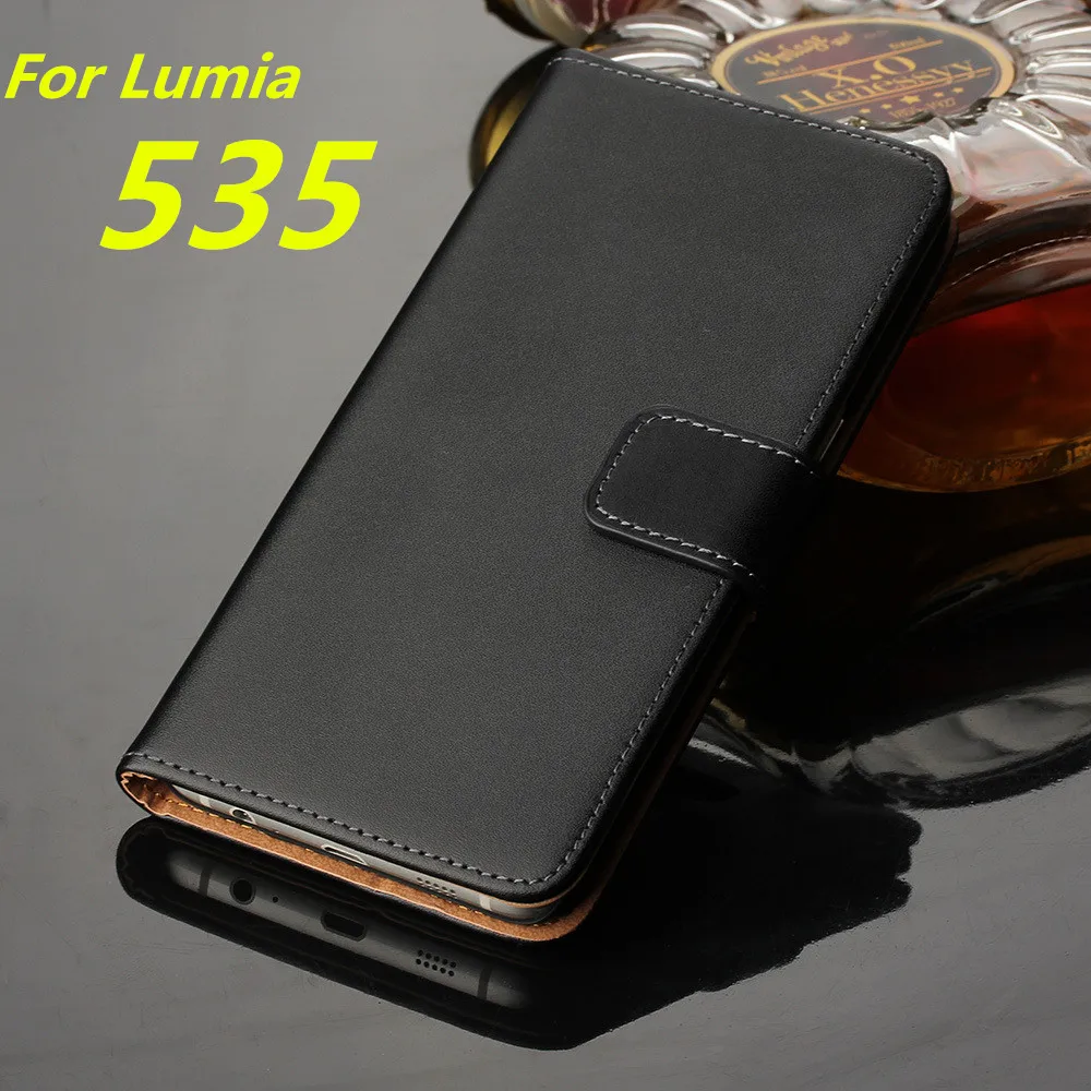 retro leather Flip Case for Nokia Lumia 535 RM-1090 Magnetic Buckle Holster Card Holder Protective Shell GG | Мобильные телефоны и