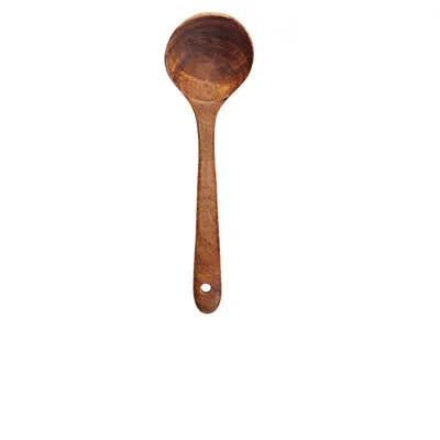 Кухонная утварь деревянный набор кухонной утвари AOOSY набор мерных ложек для приготовления пищи из 5 предметов для антипригарной посуды(ложка для супа - Цвет: Soup Spoon