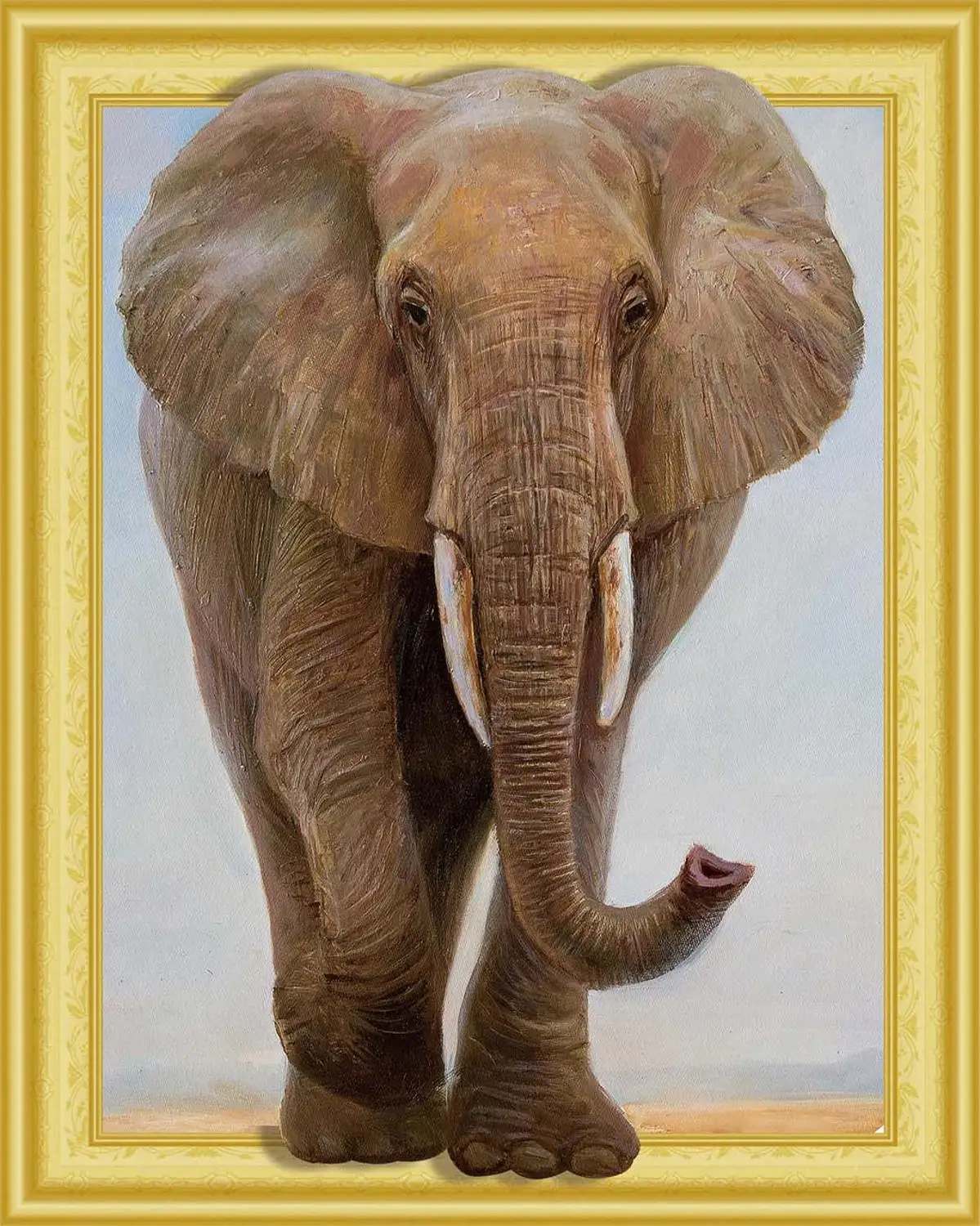 Cena DIY 3D kubizm diamentowe malowanie ściegiem krzyżykowym diamentowe hafty pełne okrągły diamentowy zdjęcia ze strasu z nadrukowaną ramką