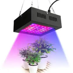 Крытый 80 Вт светодиодный светодиодные растения растут свет полный спектр растения растущие лампы для цветов гидропонная теплица-hol