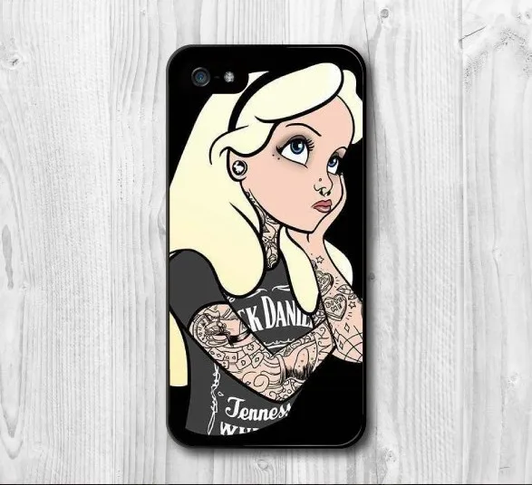 В стиле панк Принцесса Жасмин защитный жесткий чехол для телефона PC iPhone 4 4S 5 5S SE 5C 6