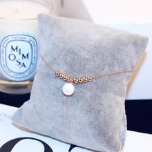 Imitation Pearl Bracelet For Women Jewelry Best Friendship Crystal Charm Bracelets With Chain Children Geometric Bracelet vintage faux crystal geometric bracelet for women