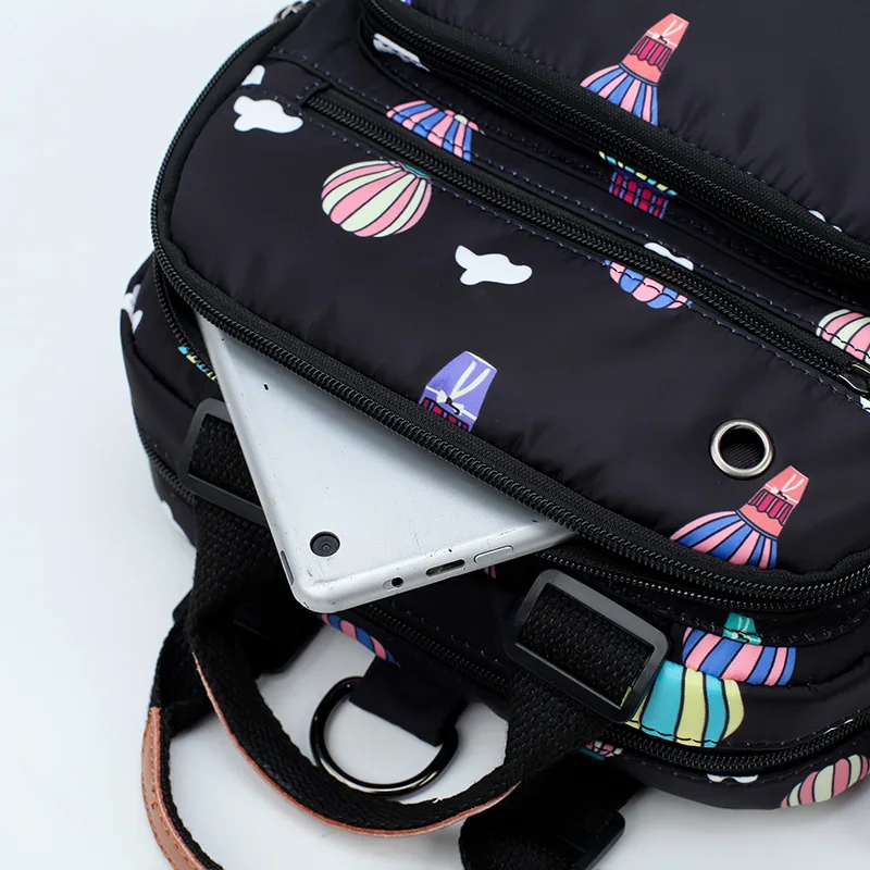 Женский рюкзак с мультипликационным принтом, роскошные сумки, женские дизайнерские сумки высокого качества от известных брендов