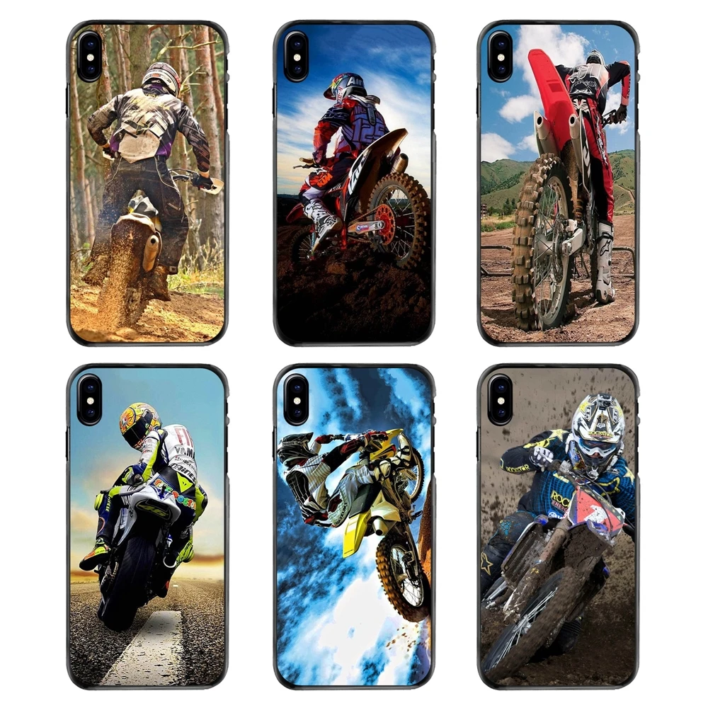 For Samsung Galaxy Note 2 3 4 5 S2 S3 S4 S5 MINI S6 S7 edge S9 S8 Plus Accessories Skin Case Hot Sale Motocross cross dirt bikes |