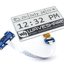 Waveshare 640x384 7,5 дюйма E-Ink HAT e-paper дисплей поддерживает Raspberry Pi Arduino STM32 Двухцветный Ультра низкое энергопотребление