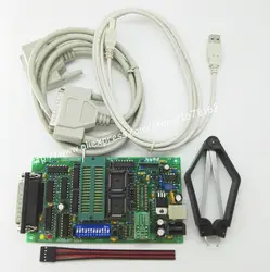 SPI 25xx PCB5.0T-2013 Виллем программатор EPROM, BIOS009 PIC, поддержка 0.98d12, продвижение клип PLCC32 + SOIC 8-контактный адаптер