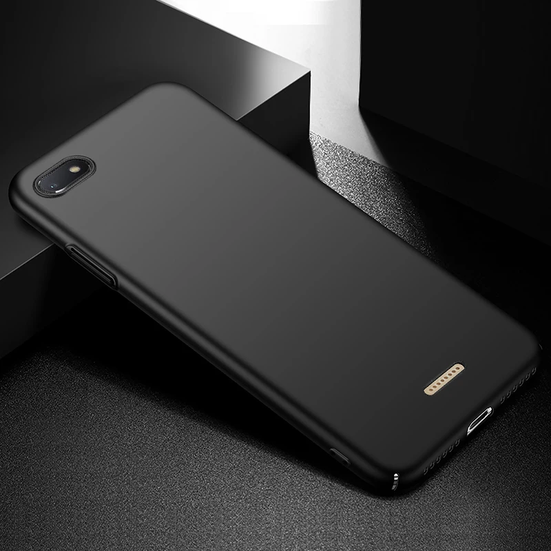 YonLinTan Coque чехол для Xiaomi Redmi 6 6A Pro 6pro Жесткий ПК на роскошный простой, матовый Защитная задняя панель для телефона Etui