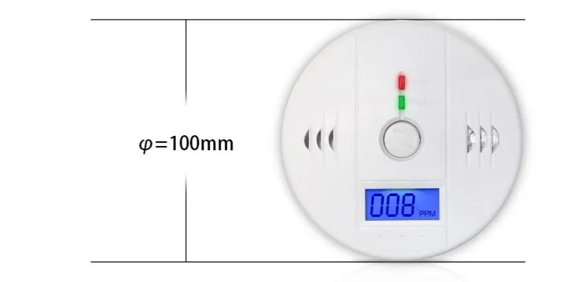 Sgooway детектор угарного газа CO датчик сигнализации детектор CO сигнализация