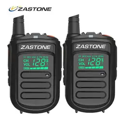 2 шт. Zastone Mini9 мини рация UHF 400-470 мГц 2 способ радио дети Портативный рации Хэм CB радио мини рации