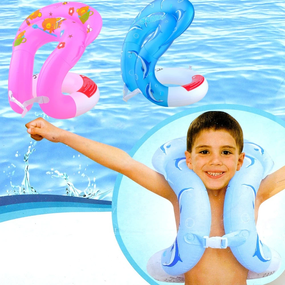 Children / Adults Inflatable Swim Life Vest Swimming Aid Float Tube