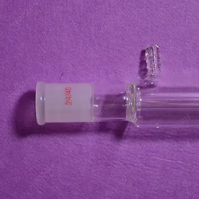 200MM Liebig Condenser,24/40 Joint,with Support Thorn,lab Glassware 24/40
