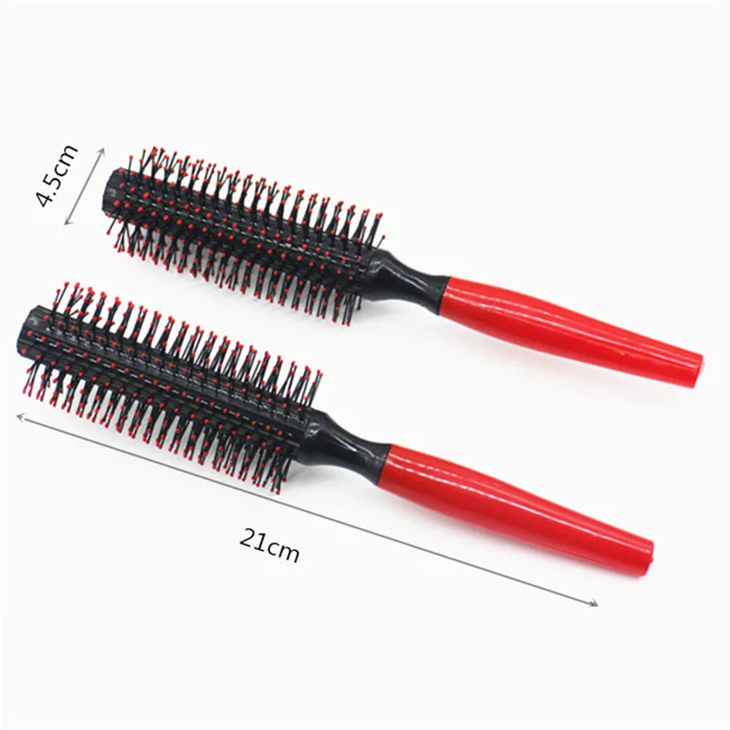 professional Roll Brush Round Hair Comb Wavy Curly Styling Care Curling Beauty salon& home use Comb hair brush escova de cabelo