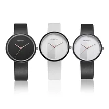 2017 New Fashion Designer Women’s Watch Sport Casual Leather Ladies Wrist Watches Black White Relogio Feminino wholesale