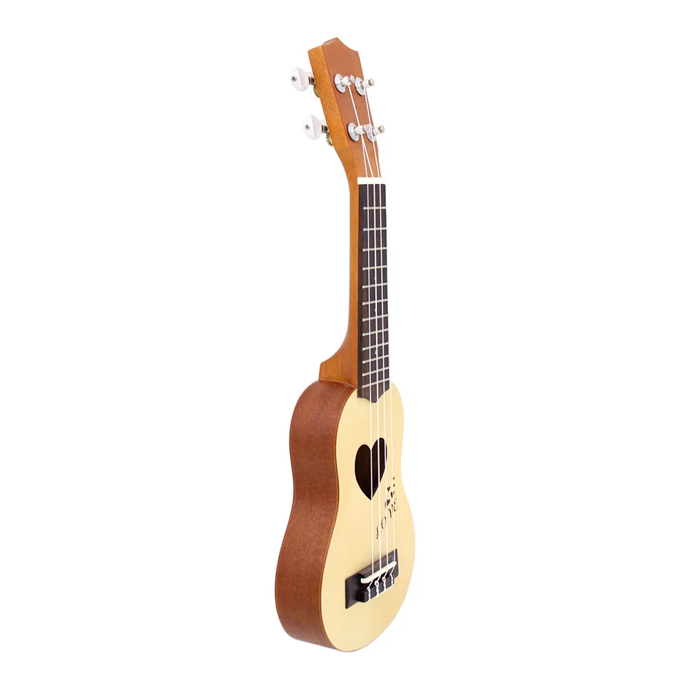 17 дюймов мини-укулеле светильник поясная пара гитара Уке Сапеле Ель инструмент укулеле сумка в комплекте гитара Музыкальные инструменты